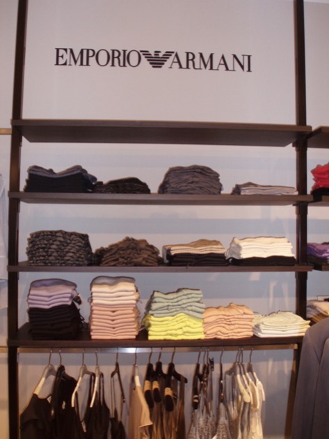 Emporio Armani Malpensa Esposizione